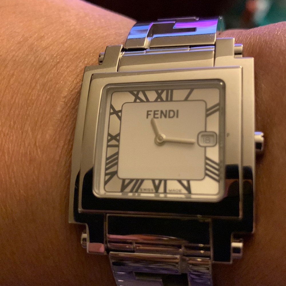 Authentic FENDI Quadro Ladies Watch